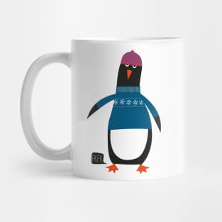 Winterpinguin Mug